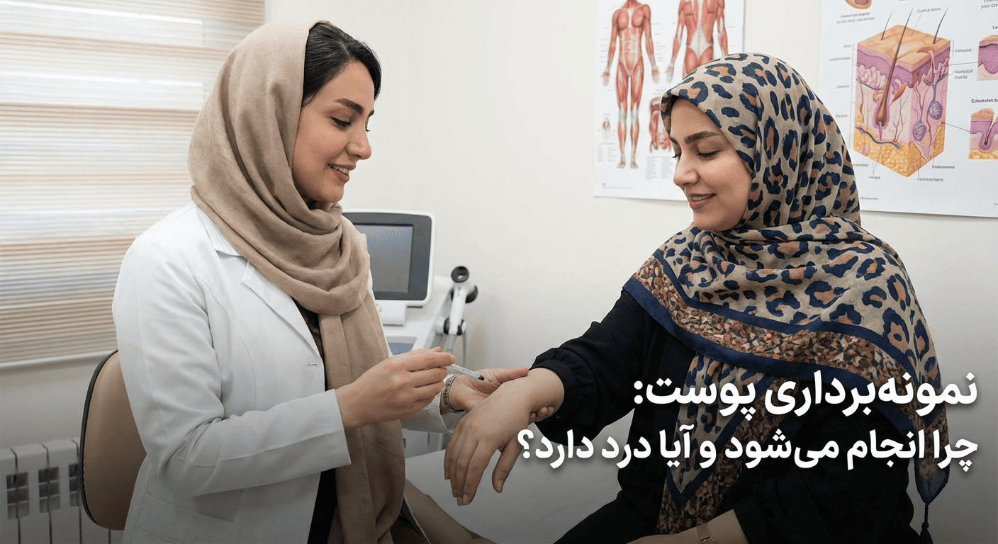 نمونهبرداری پوست در اصفهان