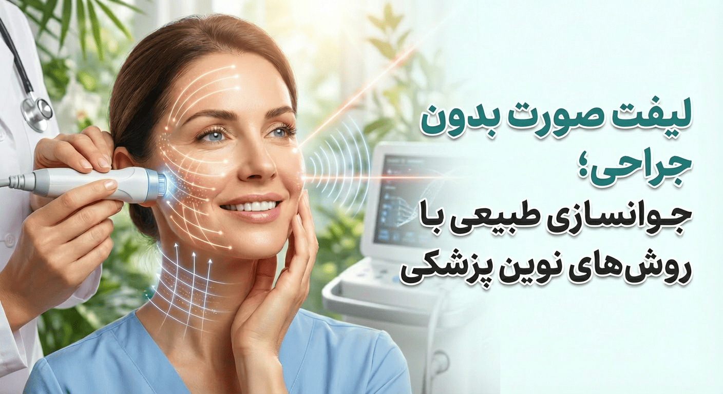 لیفت صورت بدون جراحی؛ جوانسازی طبیعی با روش‌های نوین پزشکی