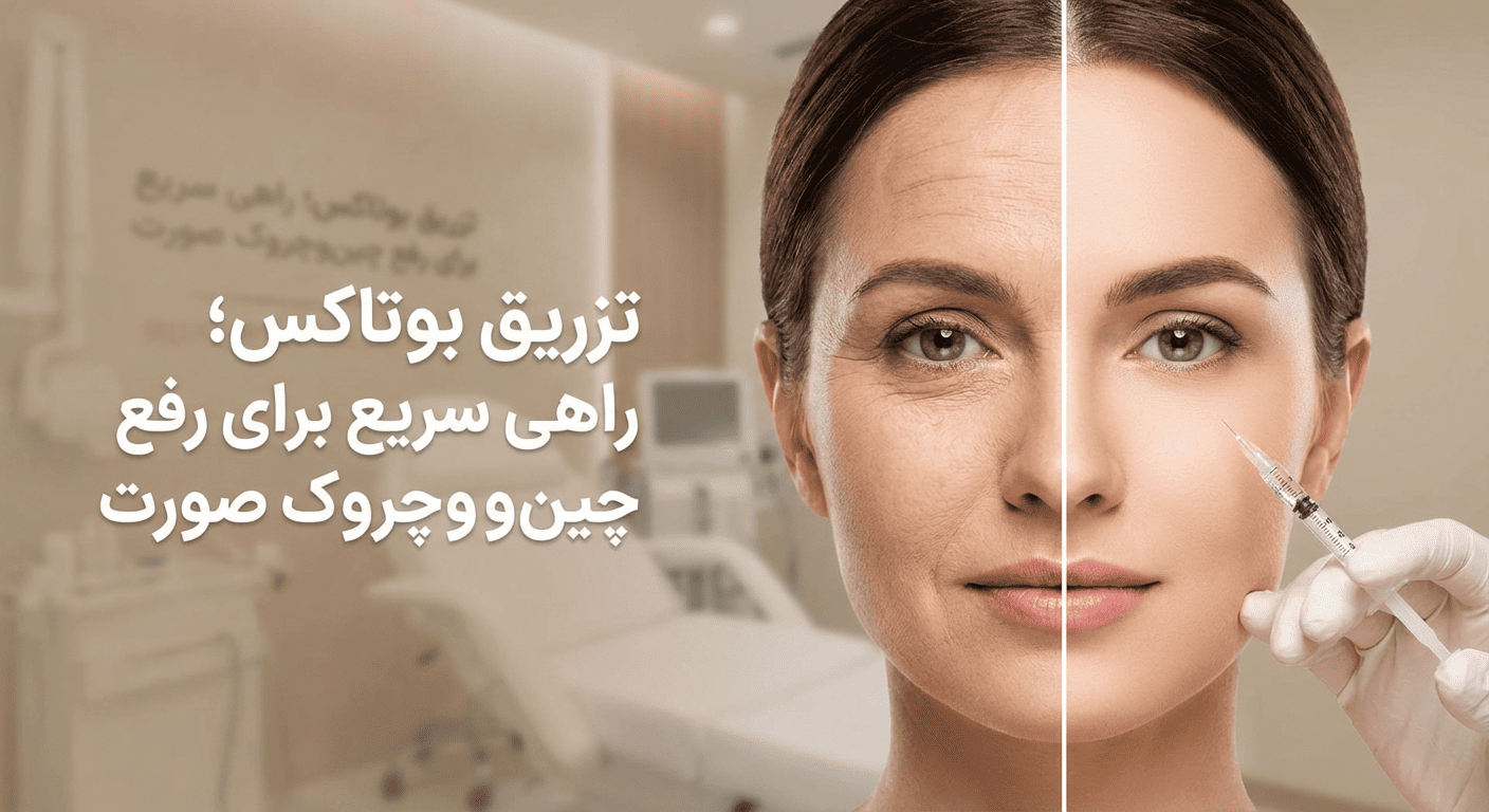 تزریق بوتاکس؛ راهی سریع برای رفع چینوچروک صورت در اصفهان