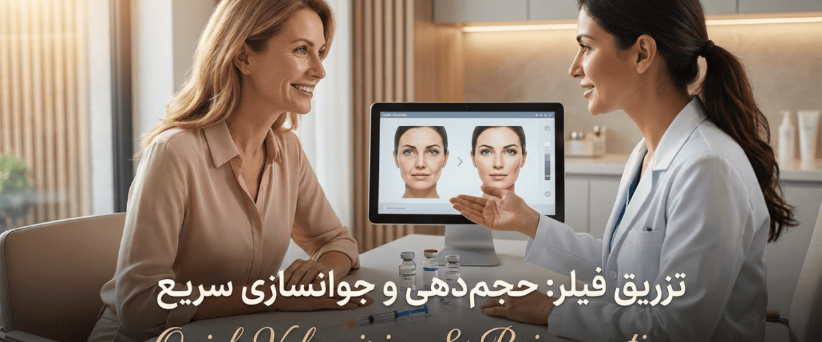 تزریق فیلر؛ حجم‌دهی و جوانسازی سریع بدون جراحی