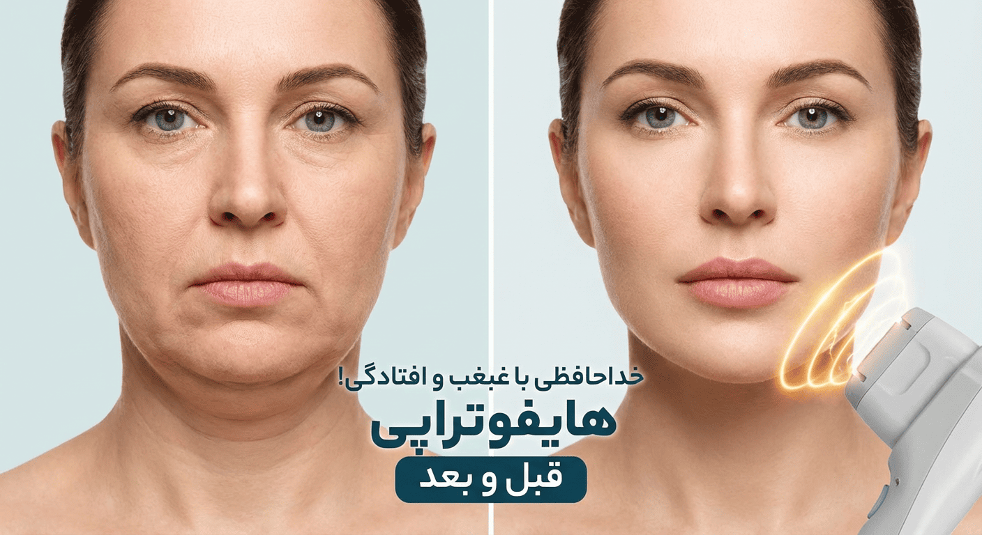 تصویر شاخص برای مقاله رفع غبغب با هایفو | خداحافظی با غبغب و افتادگی!