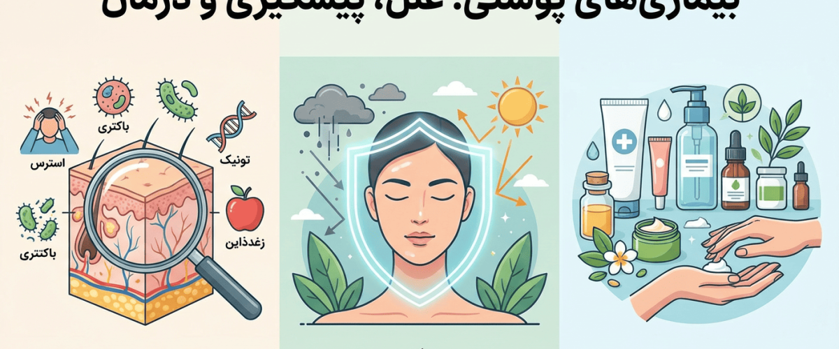 بیماری های پوستی چرا ایجاد می‌شوند؟ راه‌های پیشگیری و درمان