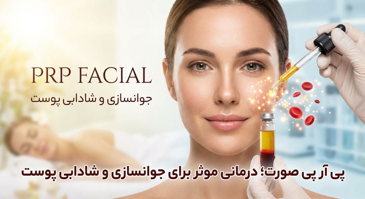 پی آر پی صورت؛ درمانی موثر برای جوانسازی و شادابی پوست
