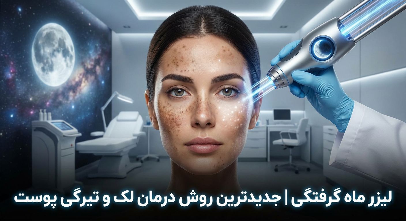 لیزر ماه گرفتگی در اصفهان | درمان لک و تیرگی پوست با جدیدترین فناوری ۱۴۰۵