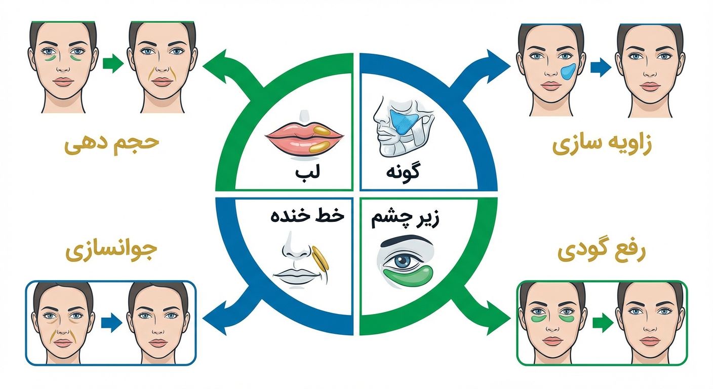 کاربردهای رایج فیلر