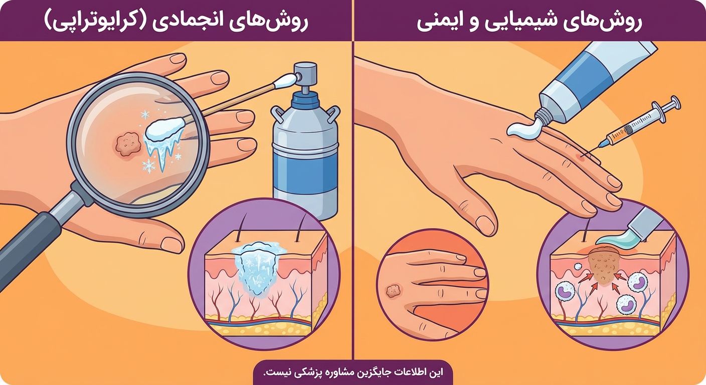 درمان زگیل 