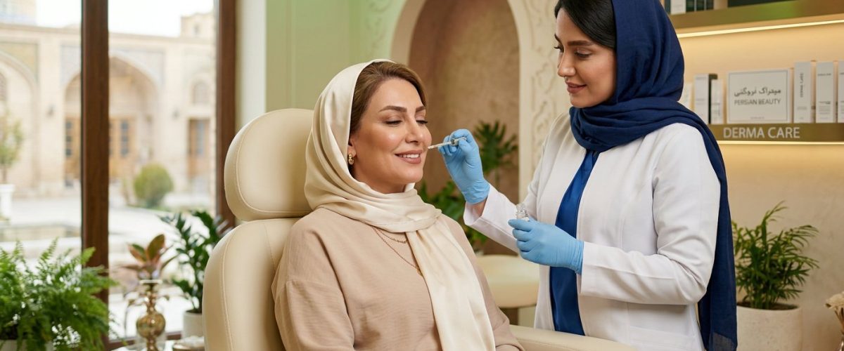 رفع خط خنده در اصفهان در مطب دکتر ساقی فاطمی
